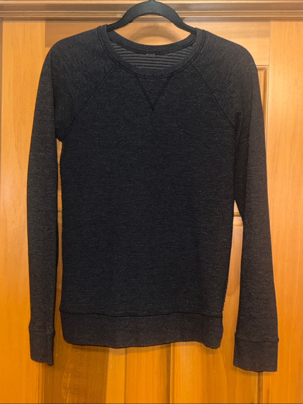 Reversible Gray Lululemon Crewneck